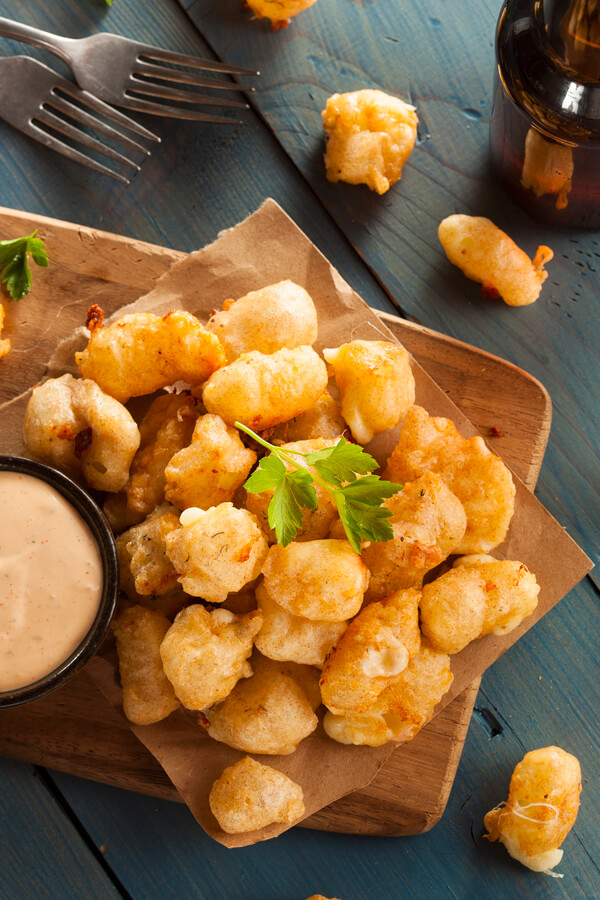 Deep Fried Cheese Curd Batter Recipe