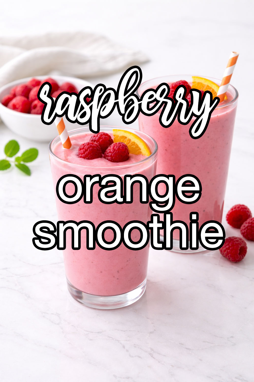 Raspberry Orange Smoothie Recipe