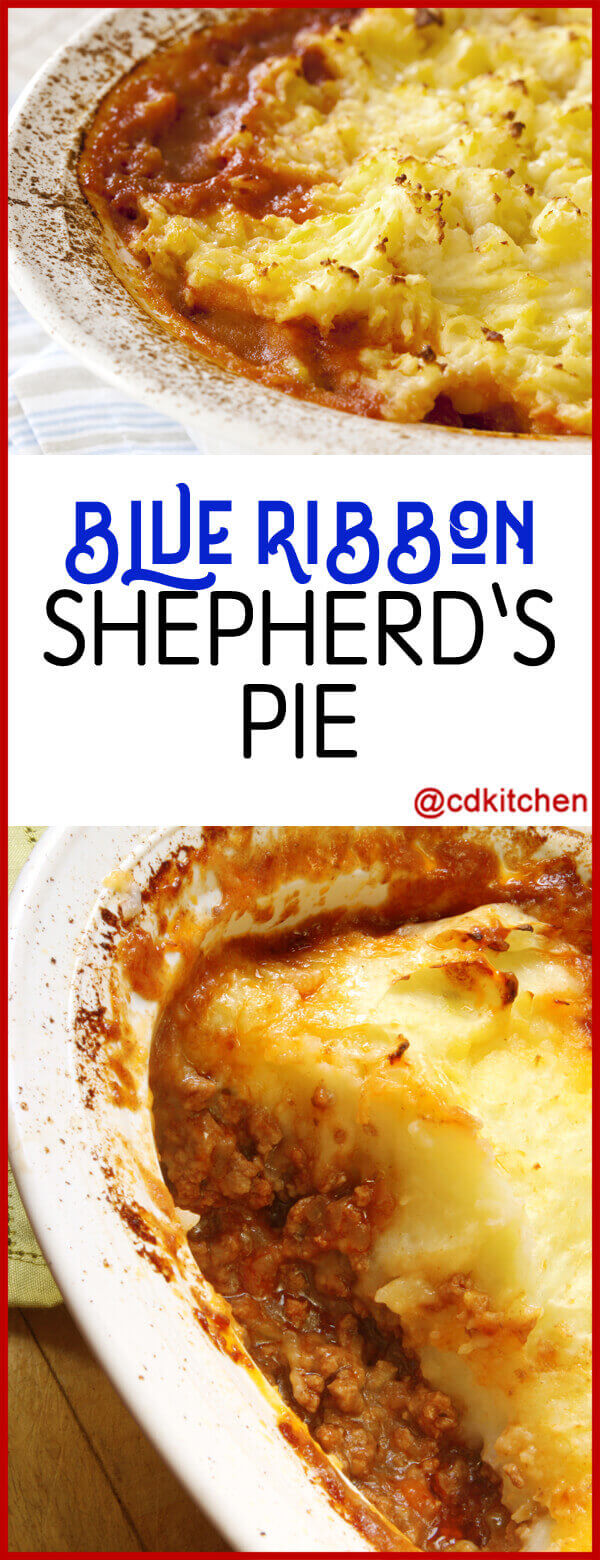 Blue Ribbon Tomato And Green Bean Shepherd's Pie Recipe