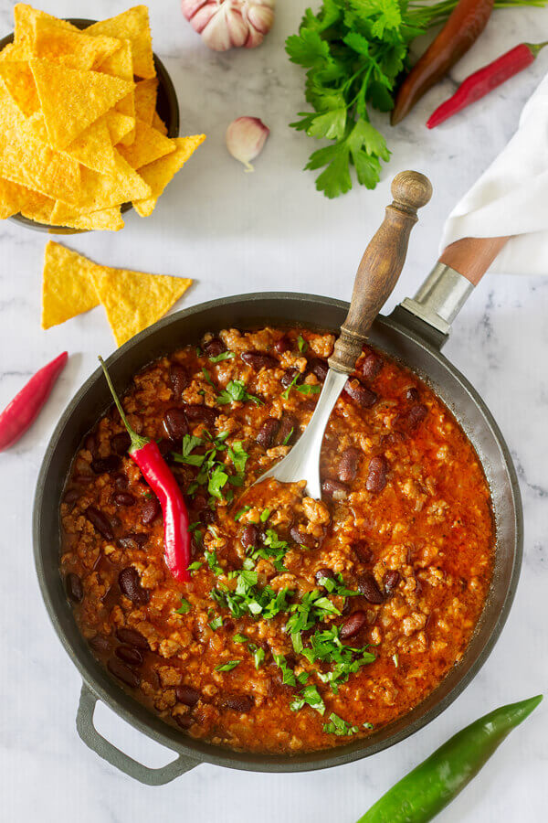 Crock Pot Firehouse Chili Recipe | CDKitchen.com