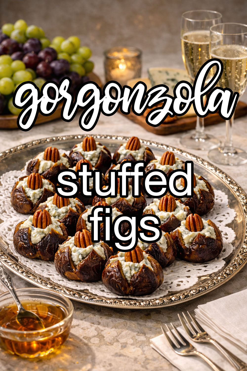 Gorgonzola-Stuffed Figs Recipe