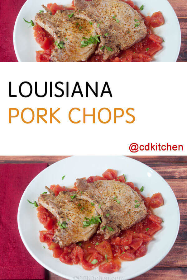 Louisiana Pork Chops Recipe