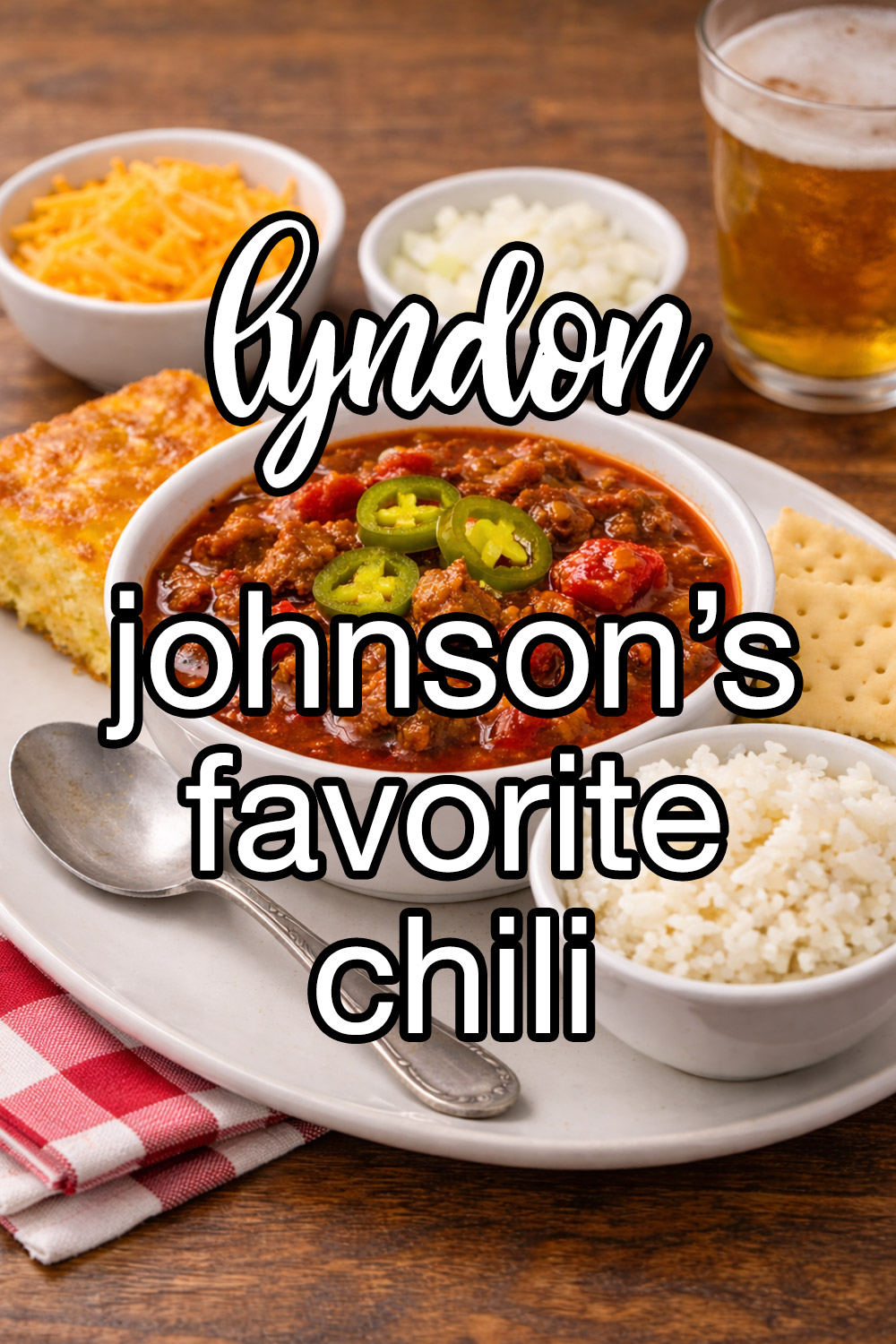 Lyndon Johnson's Favorite Chili Recipe
