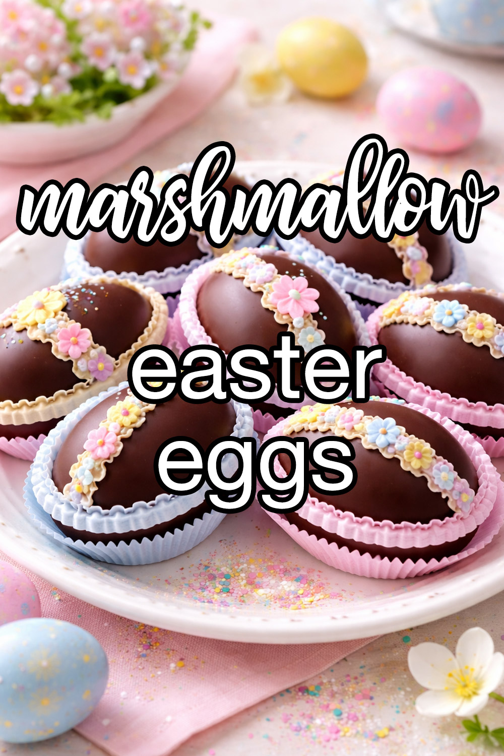 Marshmallow Easter Eggs Recipe