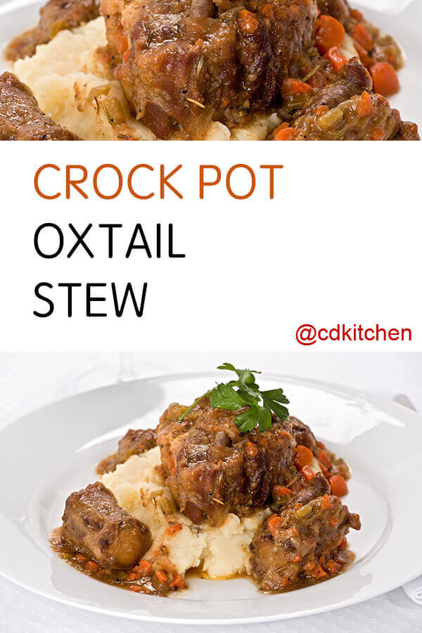 Crock Pot Oxtail Stew Recipe from CDKitchen.com