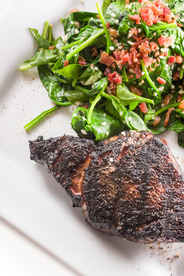Porcini-Dusted Rib-Eye Recipe