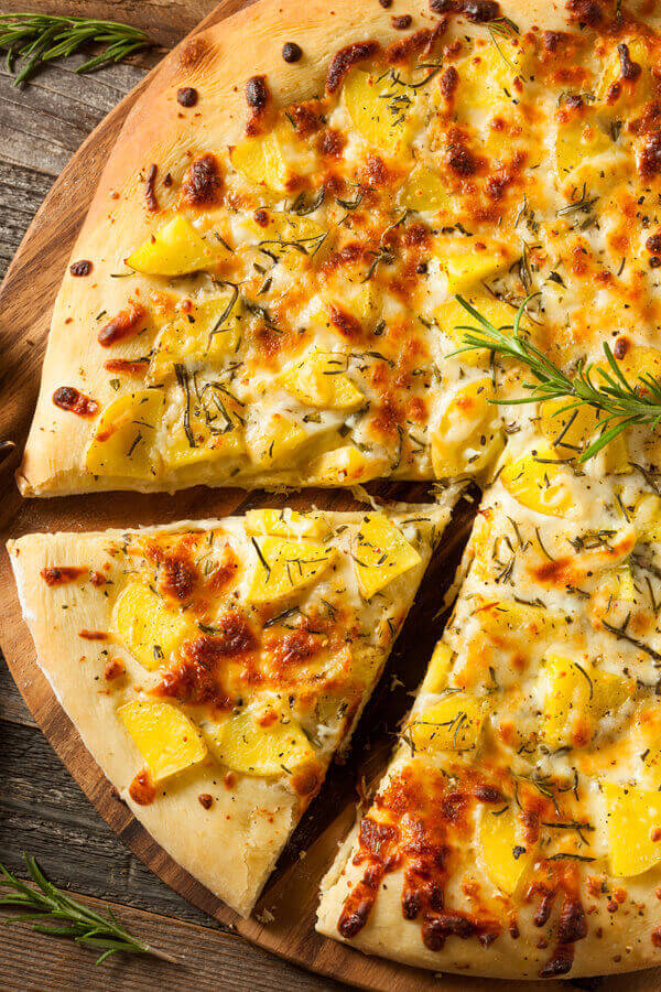 Potato-Rosemary Pizza Recipe