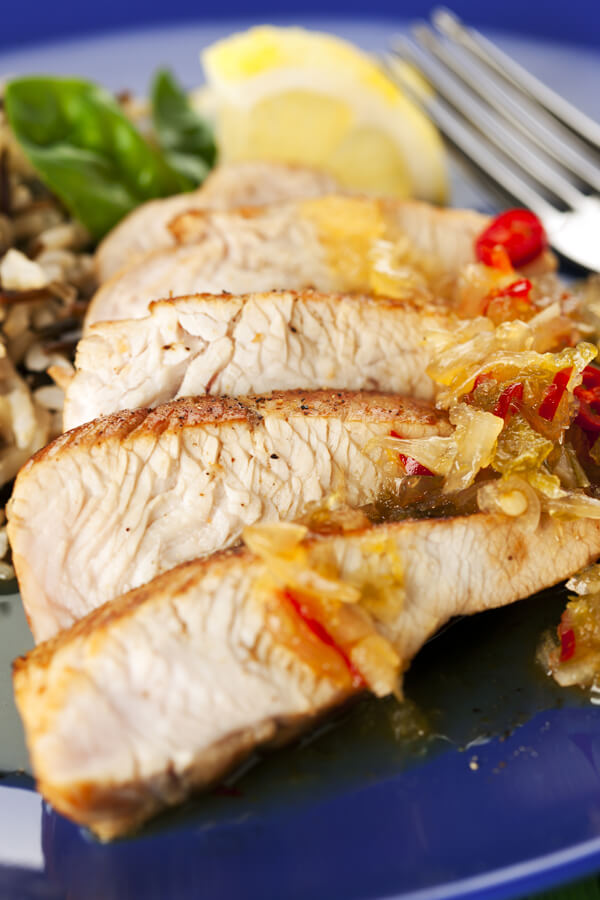 Turkey Breast With Sweet And Sauerkraut Dressing Recipe