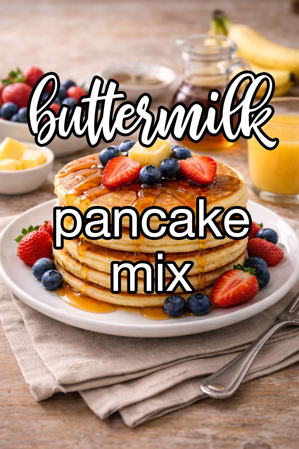 Buttermilk Pancake Mix Recipe
