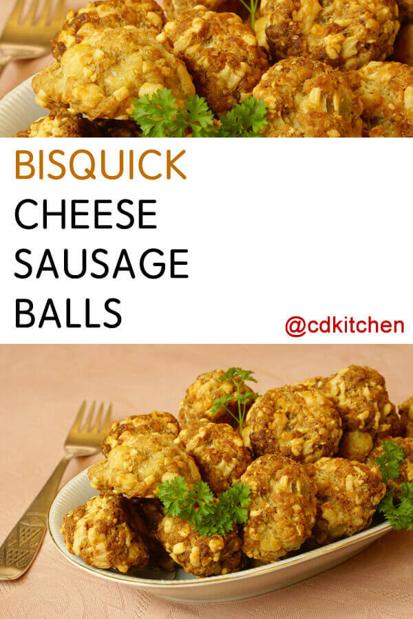 Cheese Sausage Balls Recipe