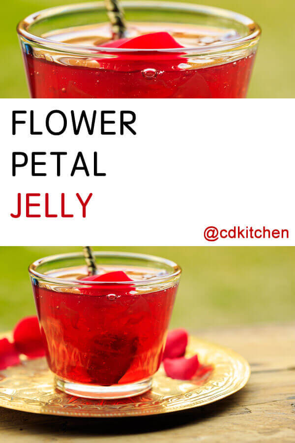 Flower Petal Jelly Recipe | CDKitchen.com