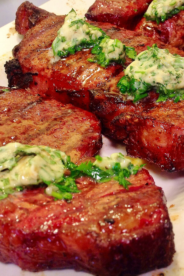 Beef Steaks With Seasoned Butter Recipe