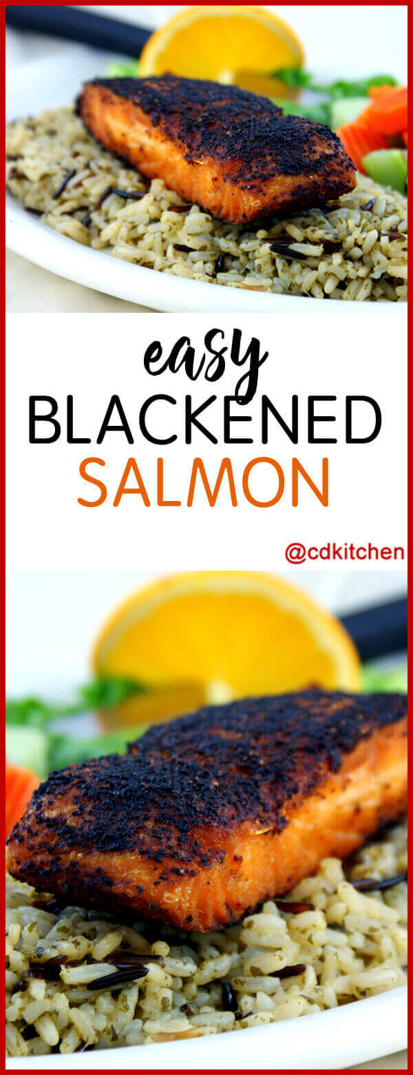 Blackened Salmon Fillets Recipe | CDKitchen.com