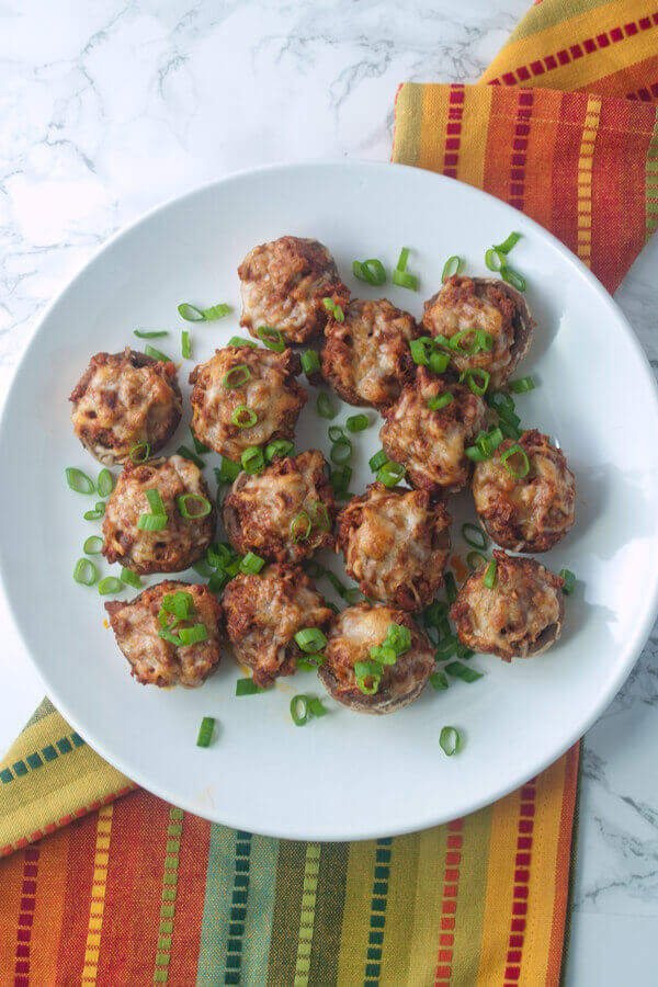 Chorizo Stuffed Mushrooms Recipe | CDKitchen.com