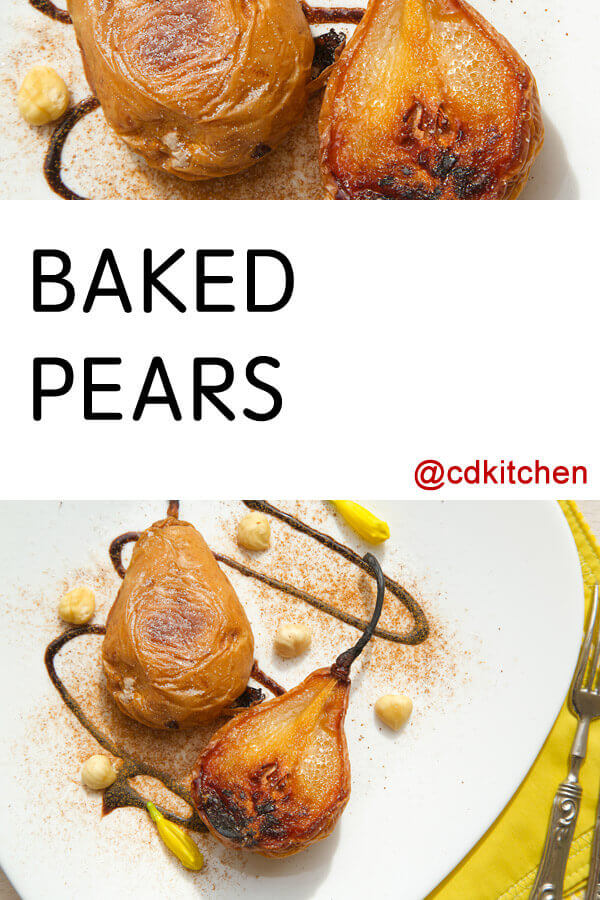 Baked Pears Recipe