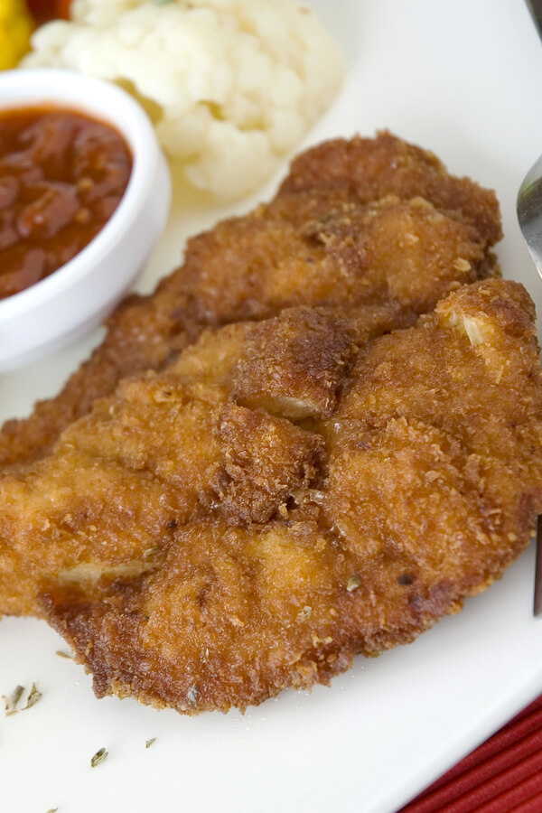 Corn Meal Oven-Fried Chicken Recipe