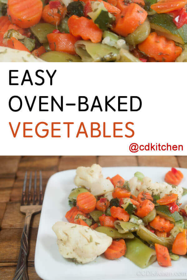 Easy Oven-Baked Vegetables Recipe