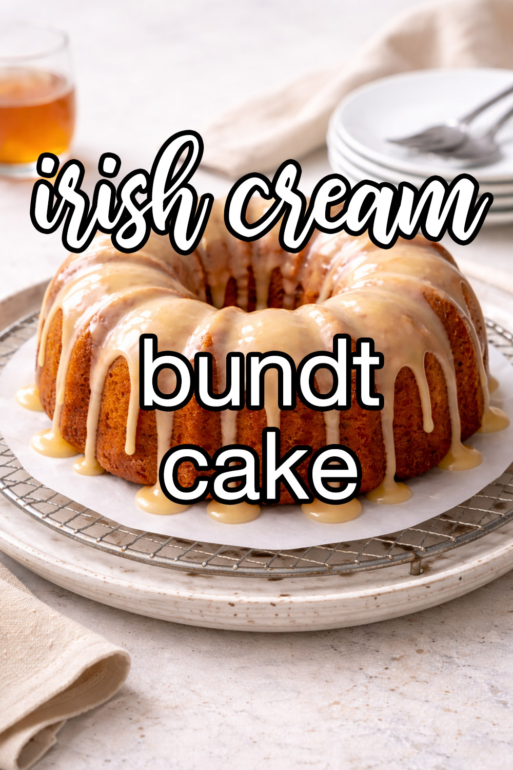 Irish Cream Bundt Cake From Scratch Recipe