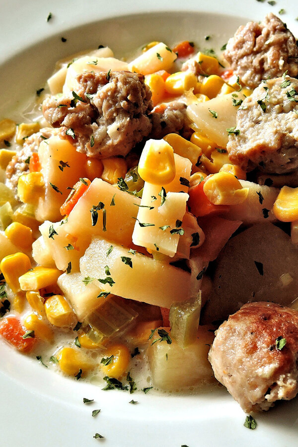 New Orleans-Style Corn Chowder Recipe