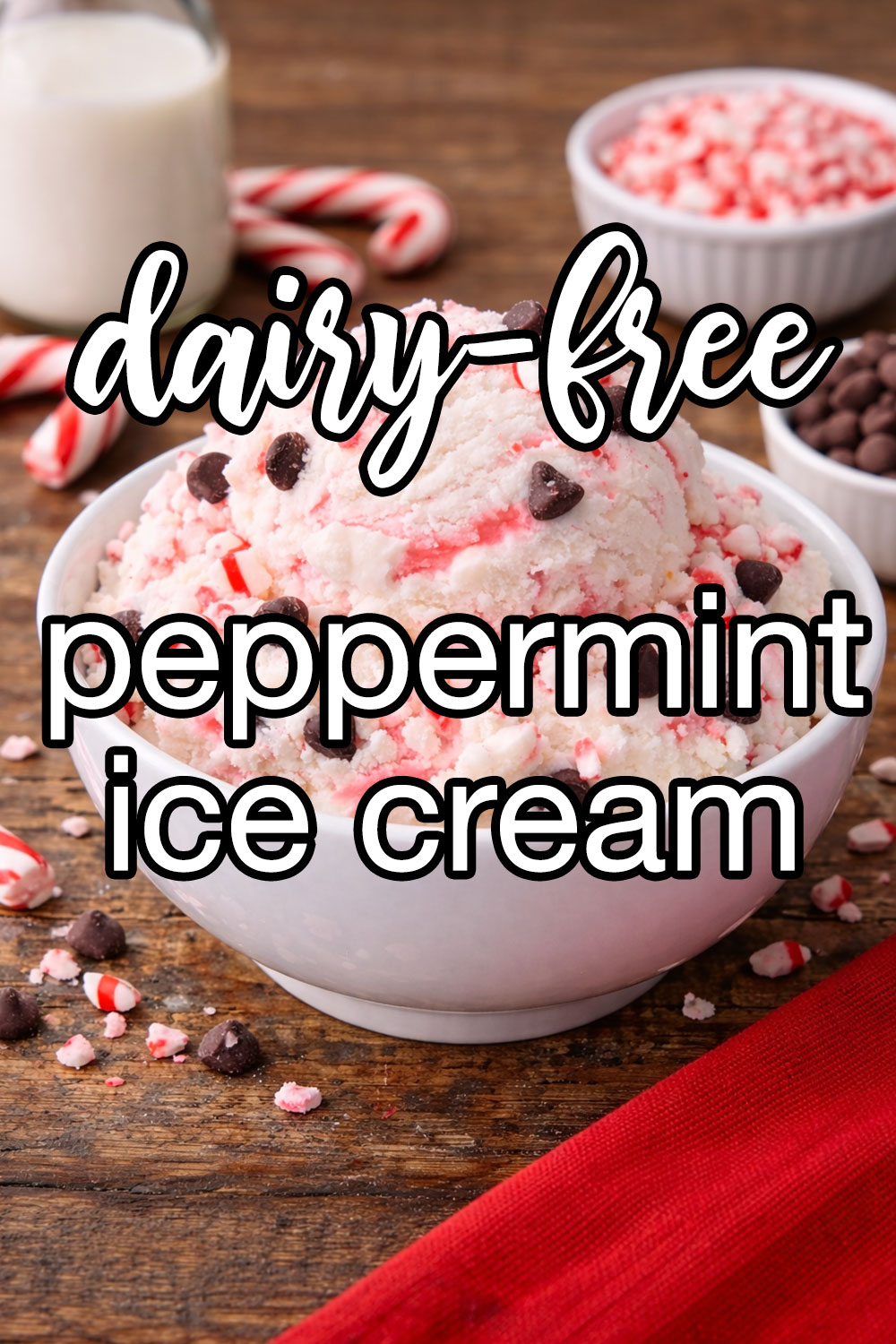 Dairy-Free Peppermint Ice Cream Recipe