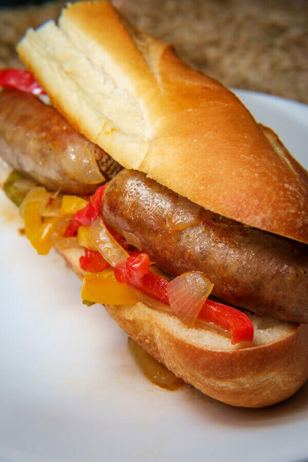 Polish Sausage & Peppers For 50 Recipe