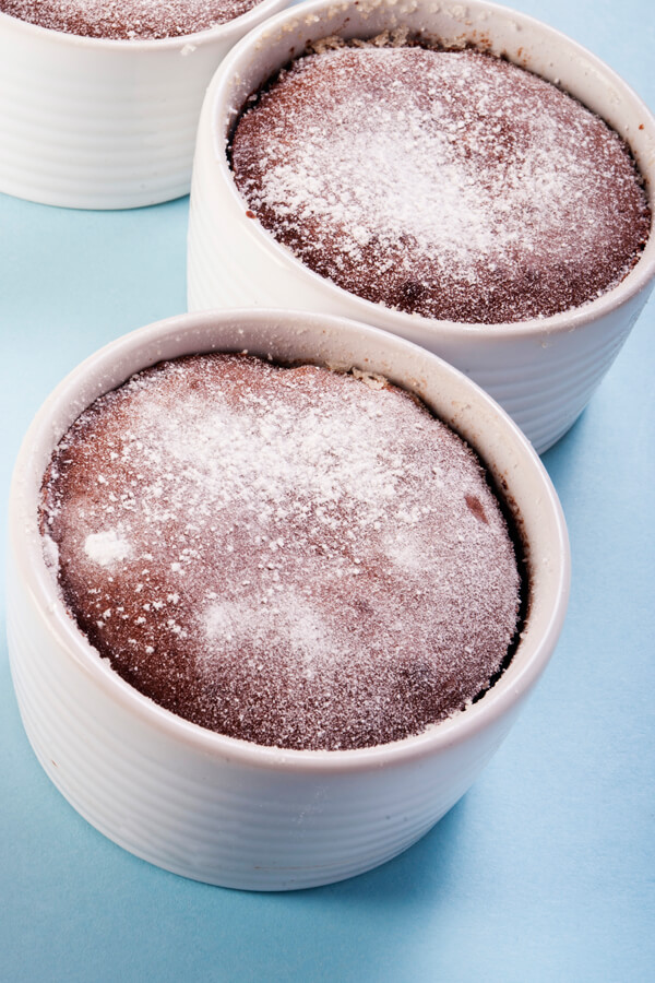 Red Chile Chocolate Souffle Recipe