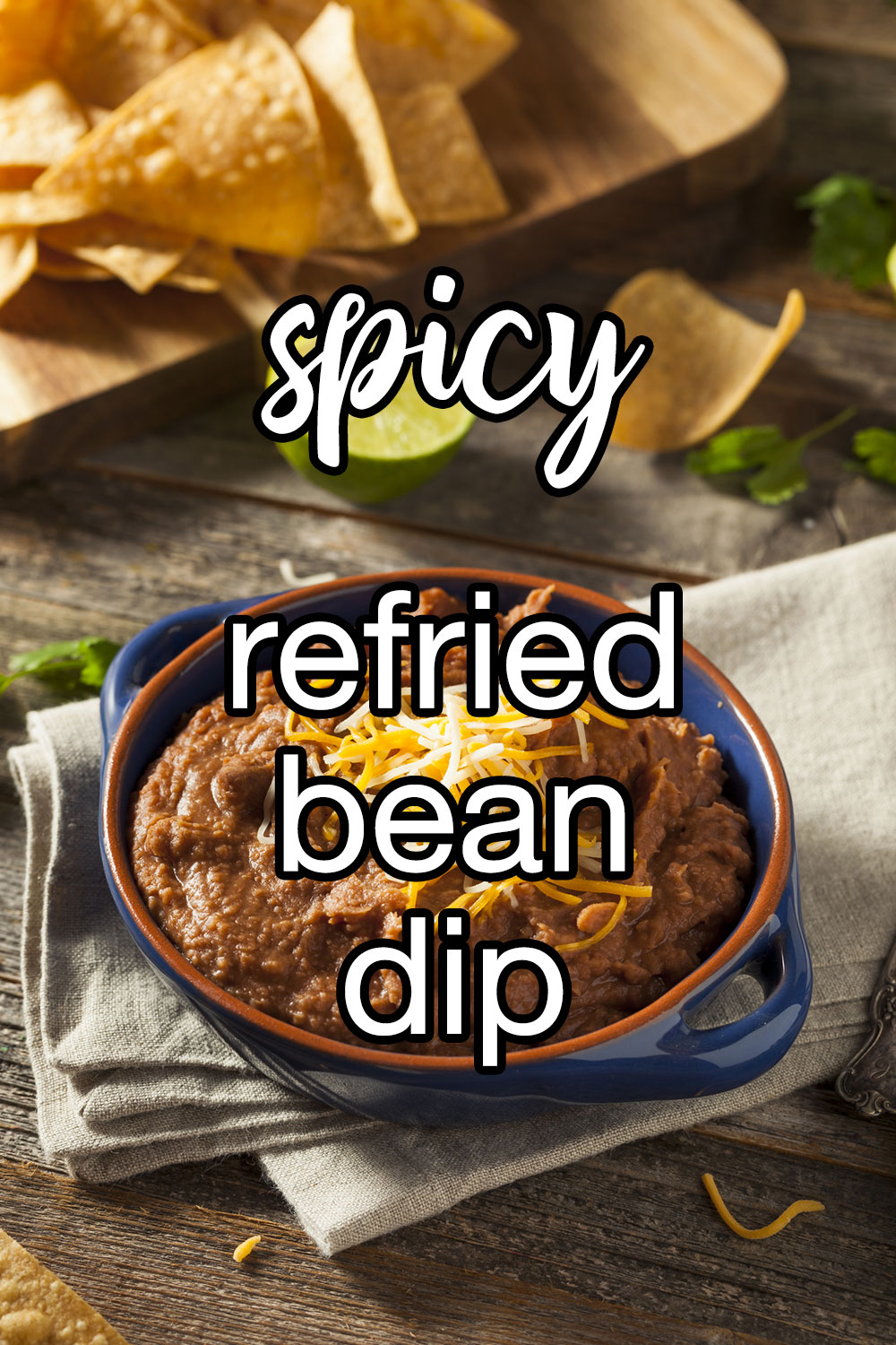 Spicy Refried Bean Dip Recipe