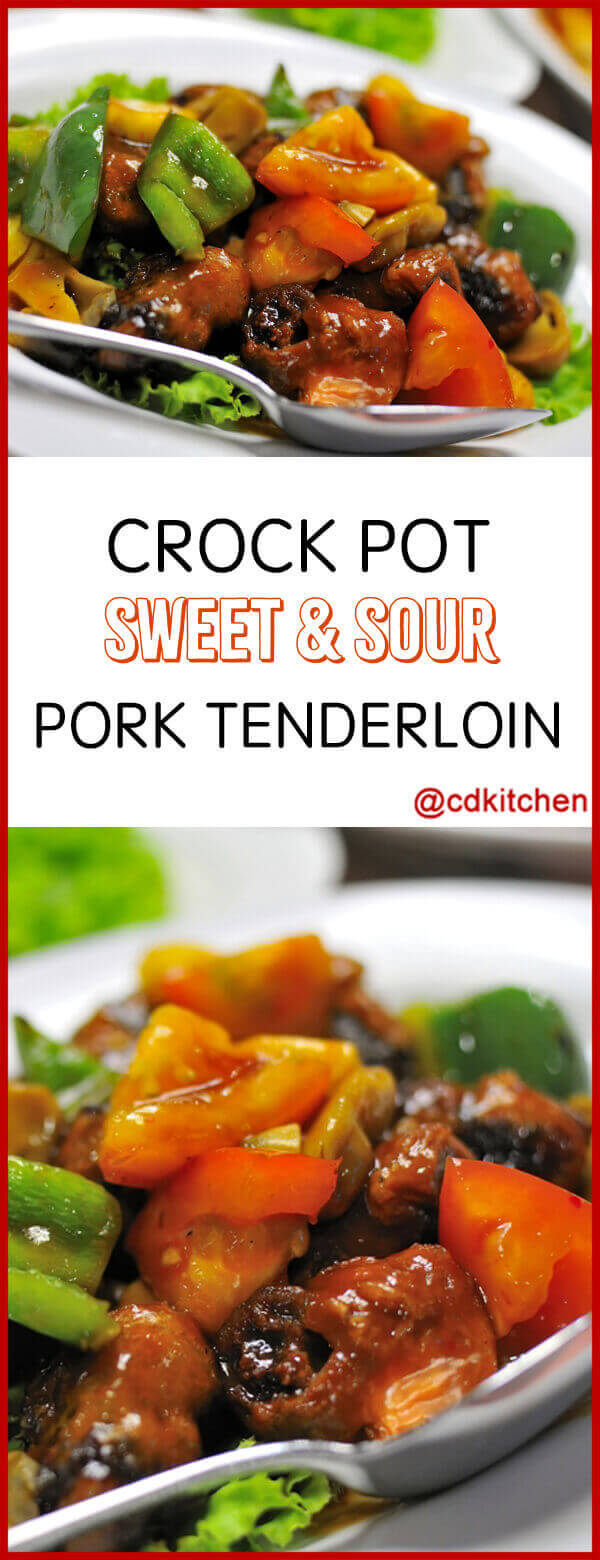 Crock Pot Sweet & Sour Pork Tenderloin Recipe | CDKitchen.com