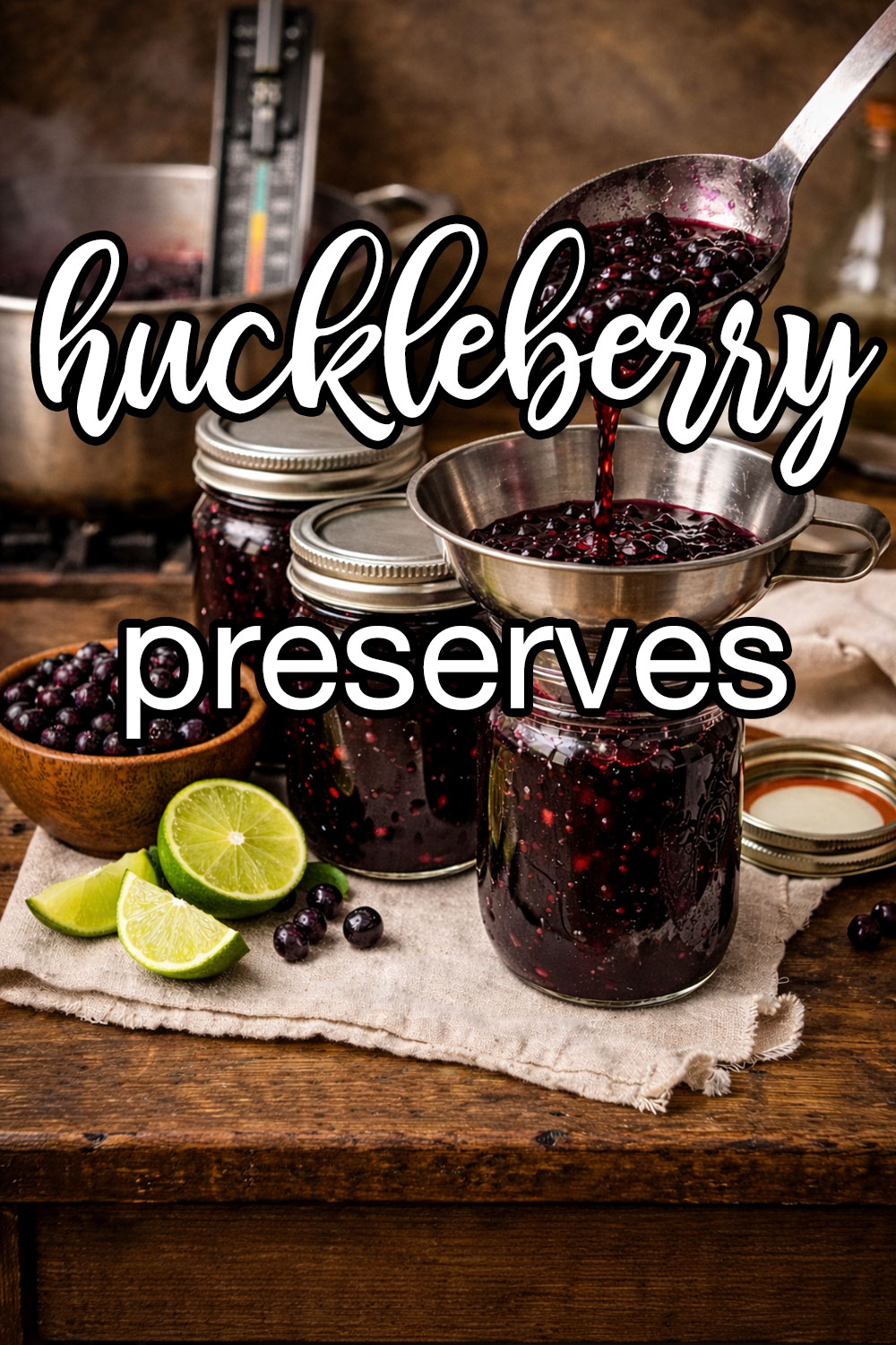 Wild Mountain Huckleberry Preserves Recipe
