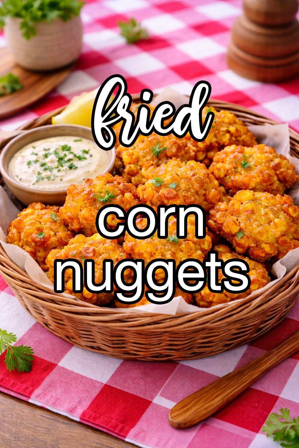 Fried Corn Nuggets Recipe