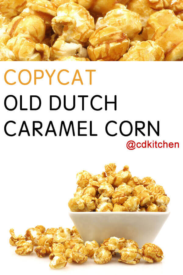 Old Dutch Caramel Corn Recipe