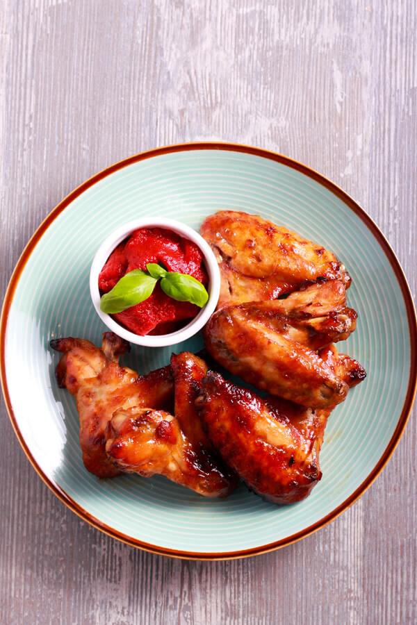 Italian BBQ Chicken Wings Recipe