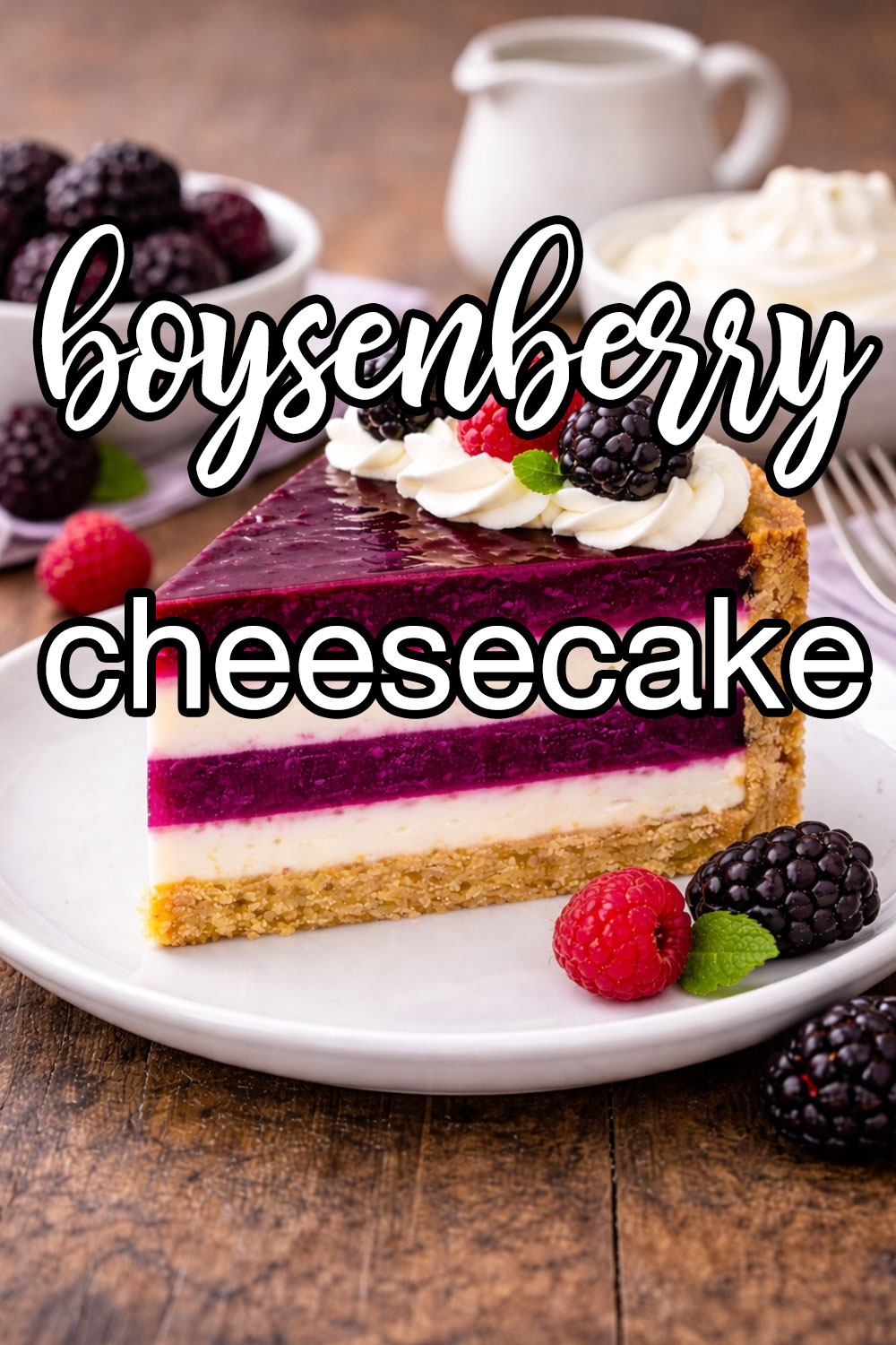 Boysenberry Cheesecake Recipe