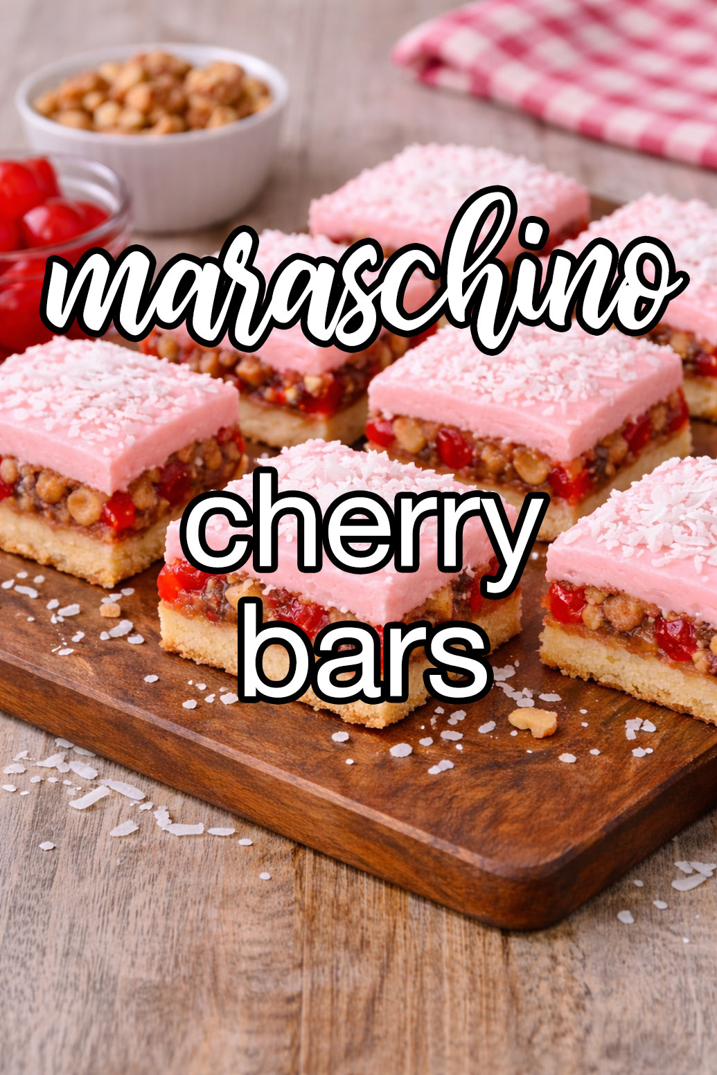 Maraschino Cherry Bars Recipe