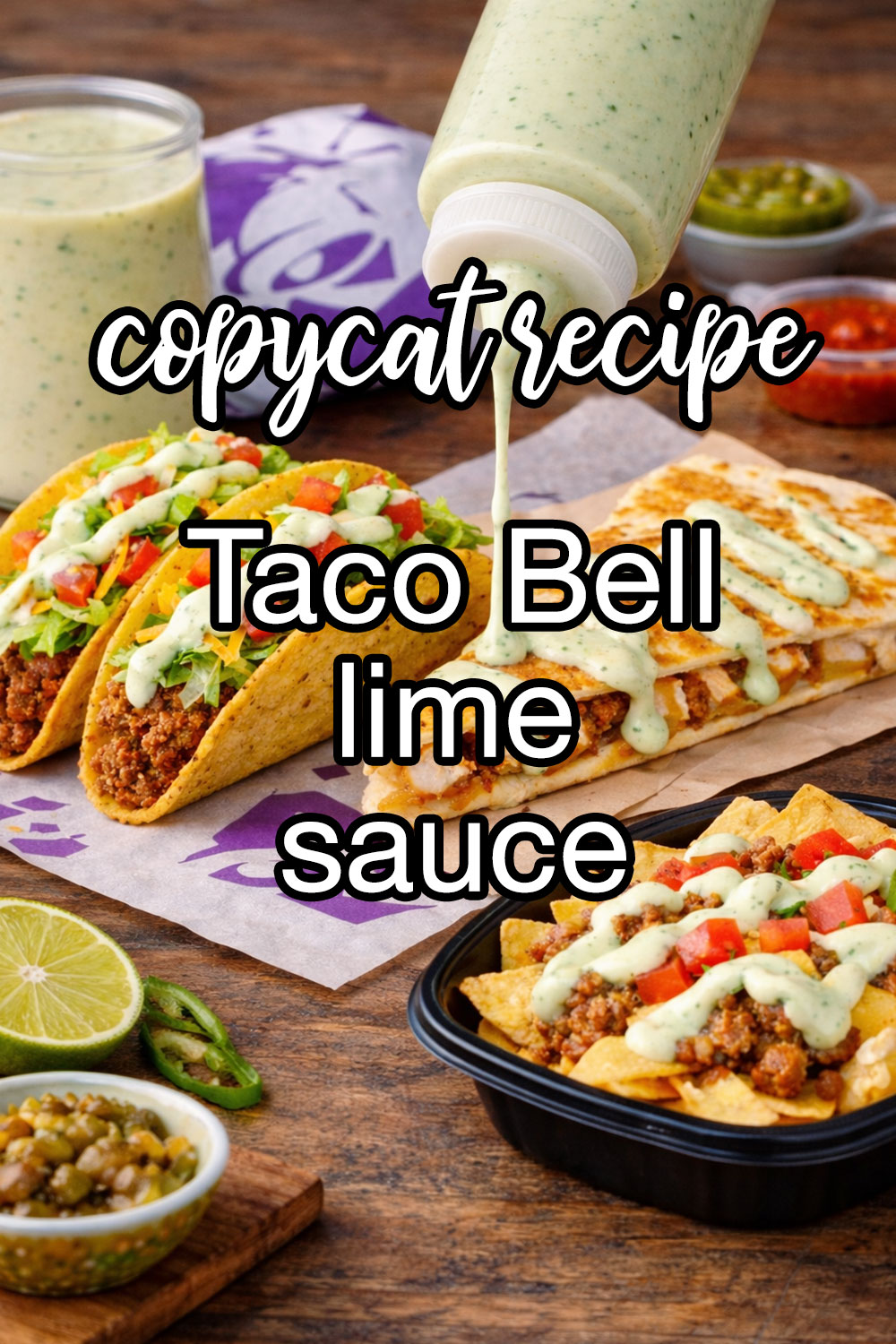 Taco Bell Lime Sauce Recipe