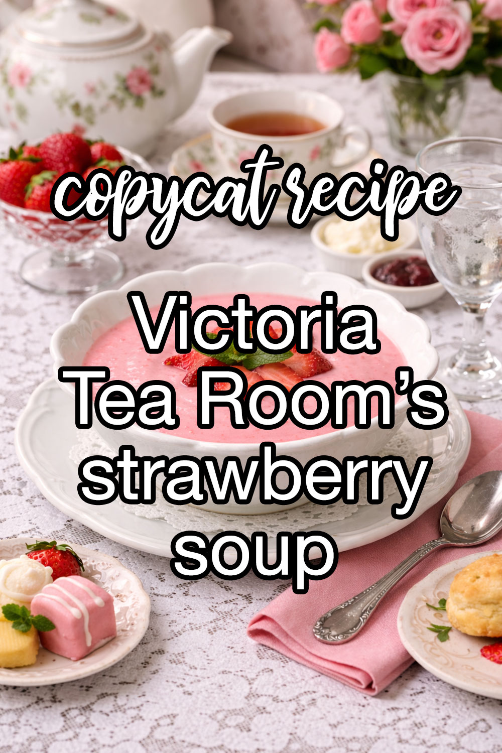 Victoria Tea Room's Strawberry Soup Recipe