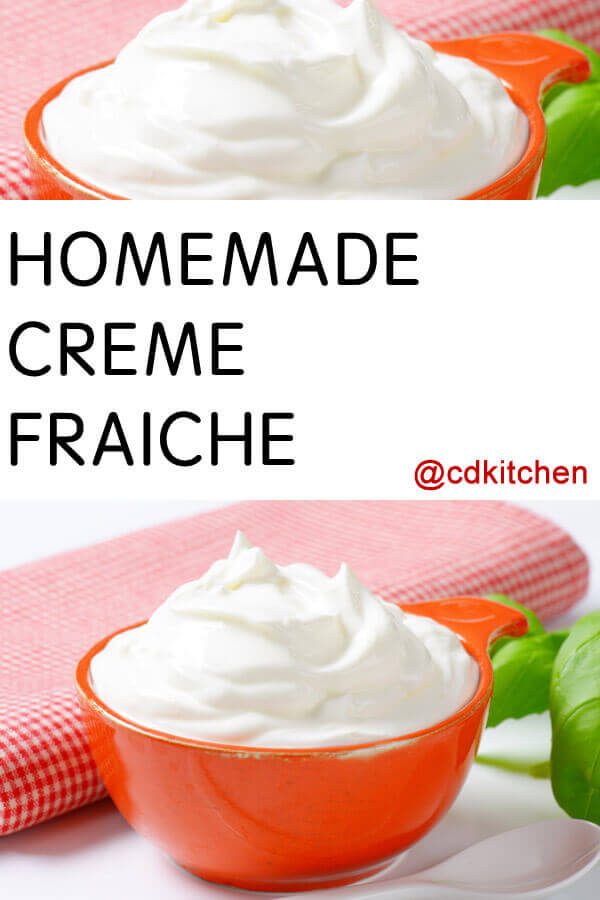 Creme Fraiche Recipe