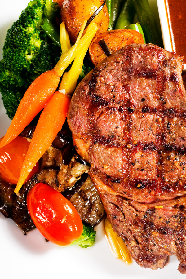 Grilled Chipotle Cinnamon Marinated Rib-Eye Steak Recipe