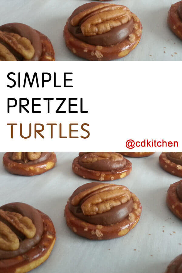 Simple Pretzel Turtles Recipe