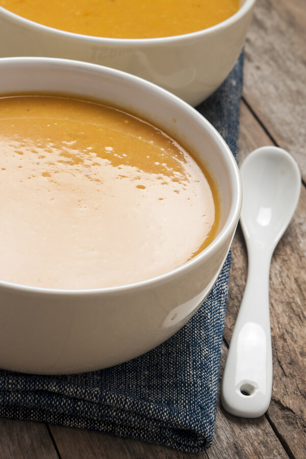 Pointe in Tyme's Bourbon Butternut Squash Soup Recipe