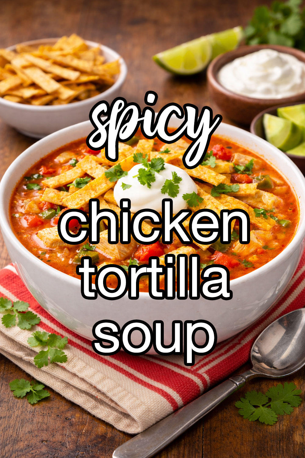 Joan Lunden's Spicy Chicken Tortilla Soup Recipe