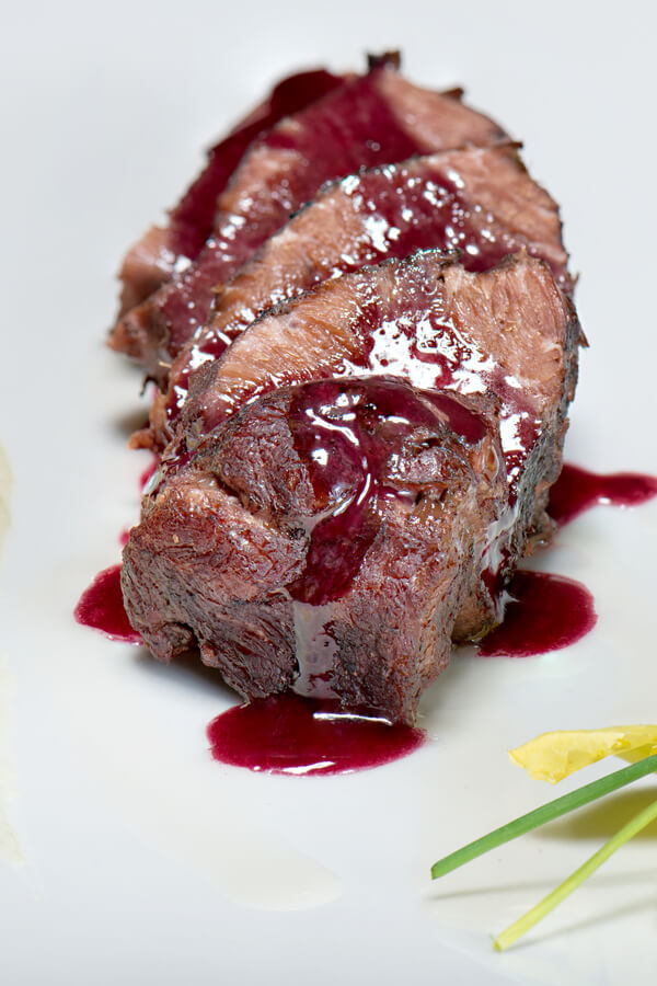 Seared Sirloin With Sweet Balsamic Sauce Recipe