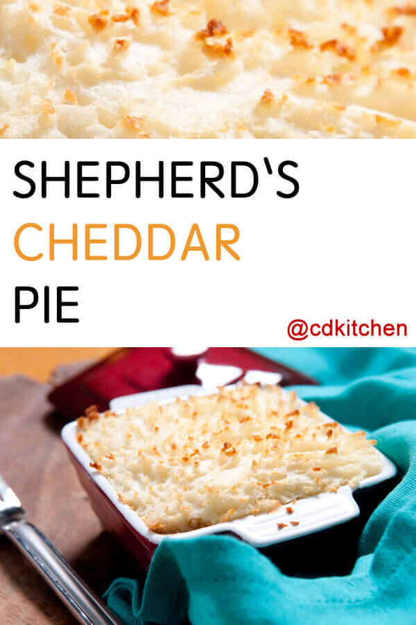 Shepherd's Cheddar Pie Recipe