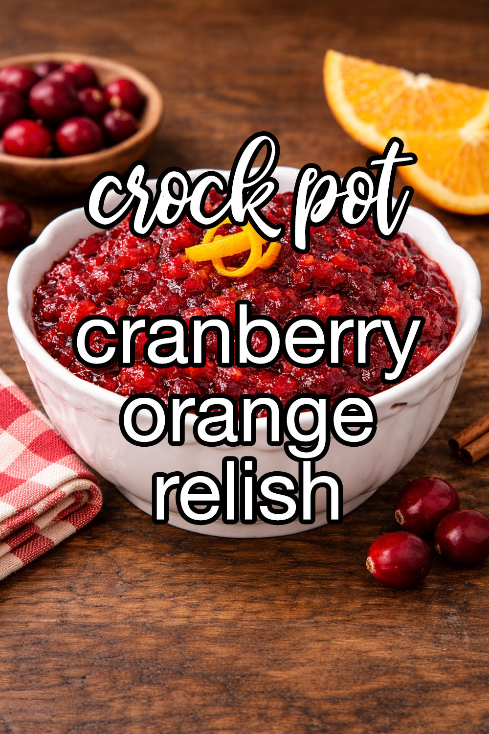 Cranberry Orange Relish Recipe