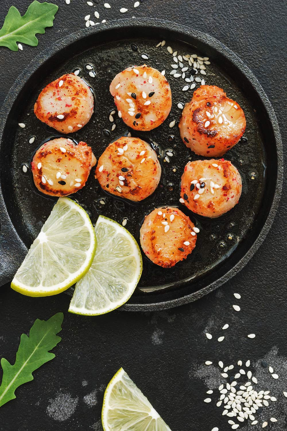 Grilled Marinated Scallops Recipe