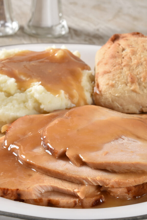 Moist and Tender Turkey with Gravy Recipe