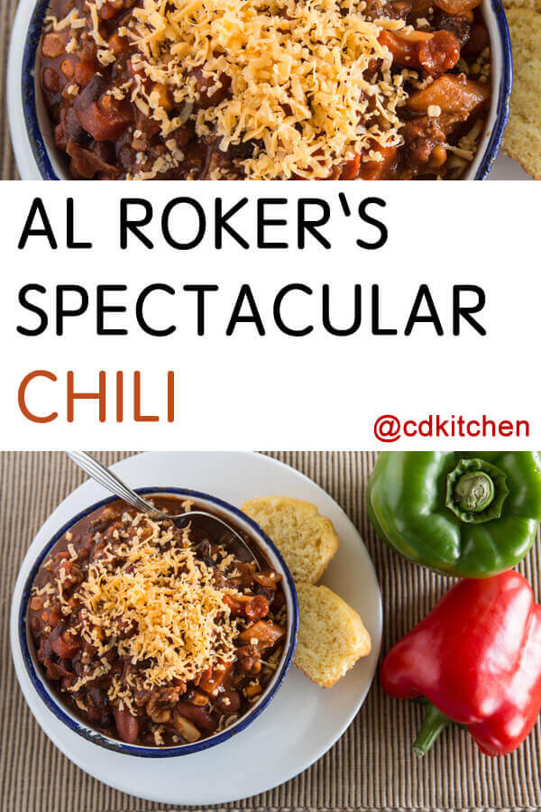 Al Roker's Spectacular Chili Recipe