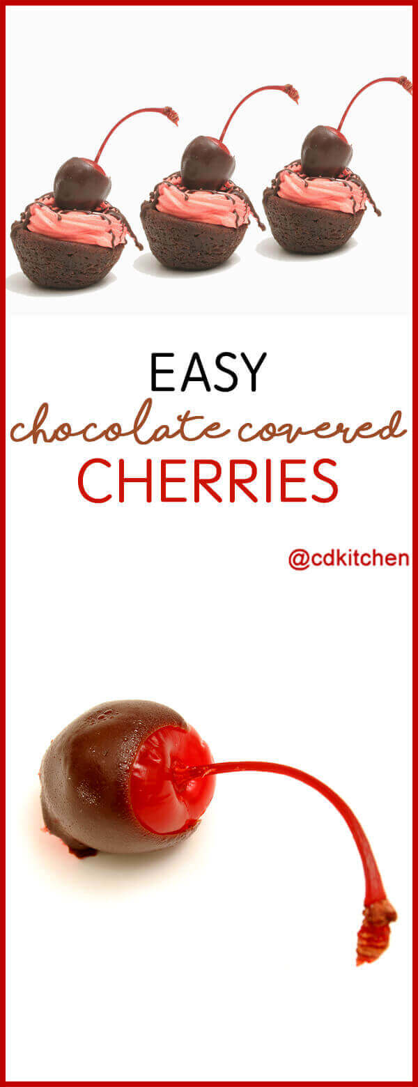 Easy Chocolate Covered Cherries Recipe