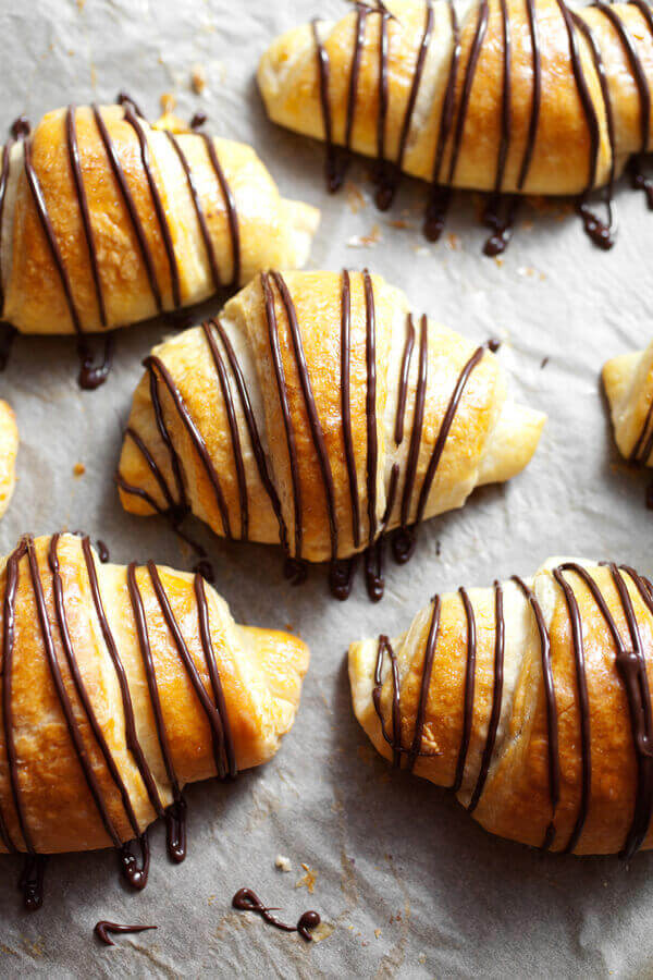 Easy Chocolate Croissants Recipe