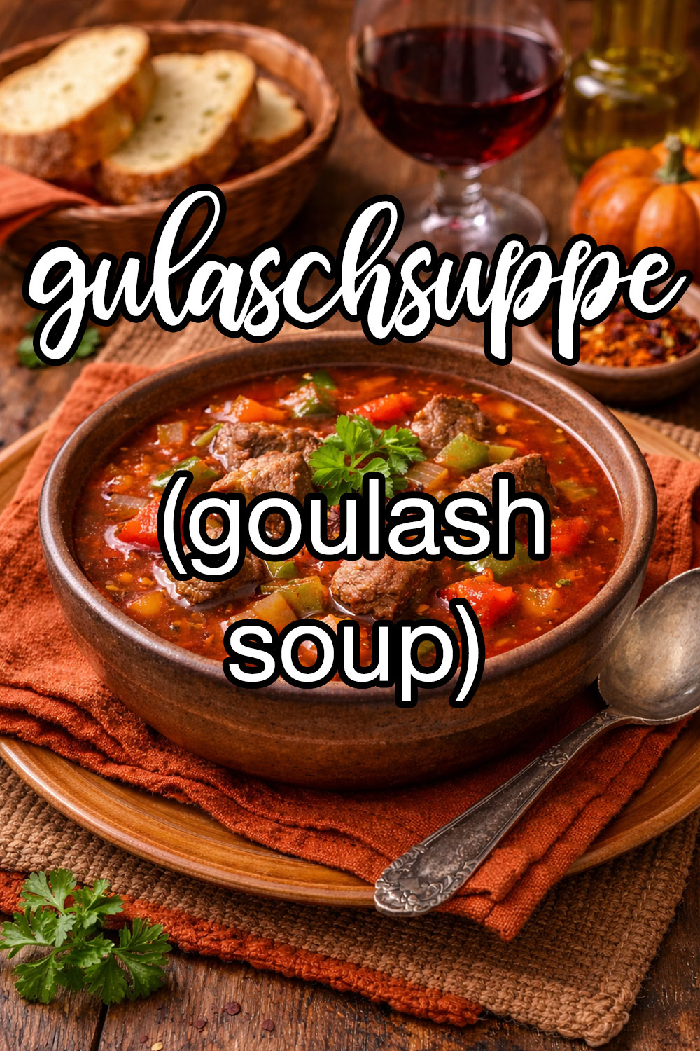 Gulaschsuppe (Goulash Soup) Recipe